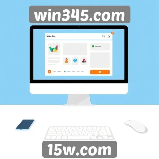 Acessibilidade e interface do usuário no win345.com